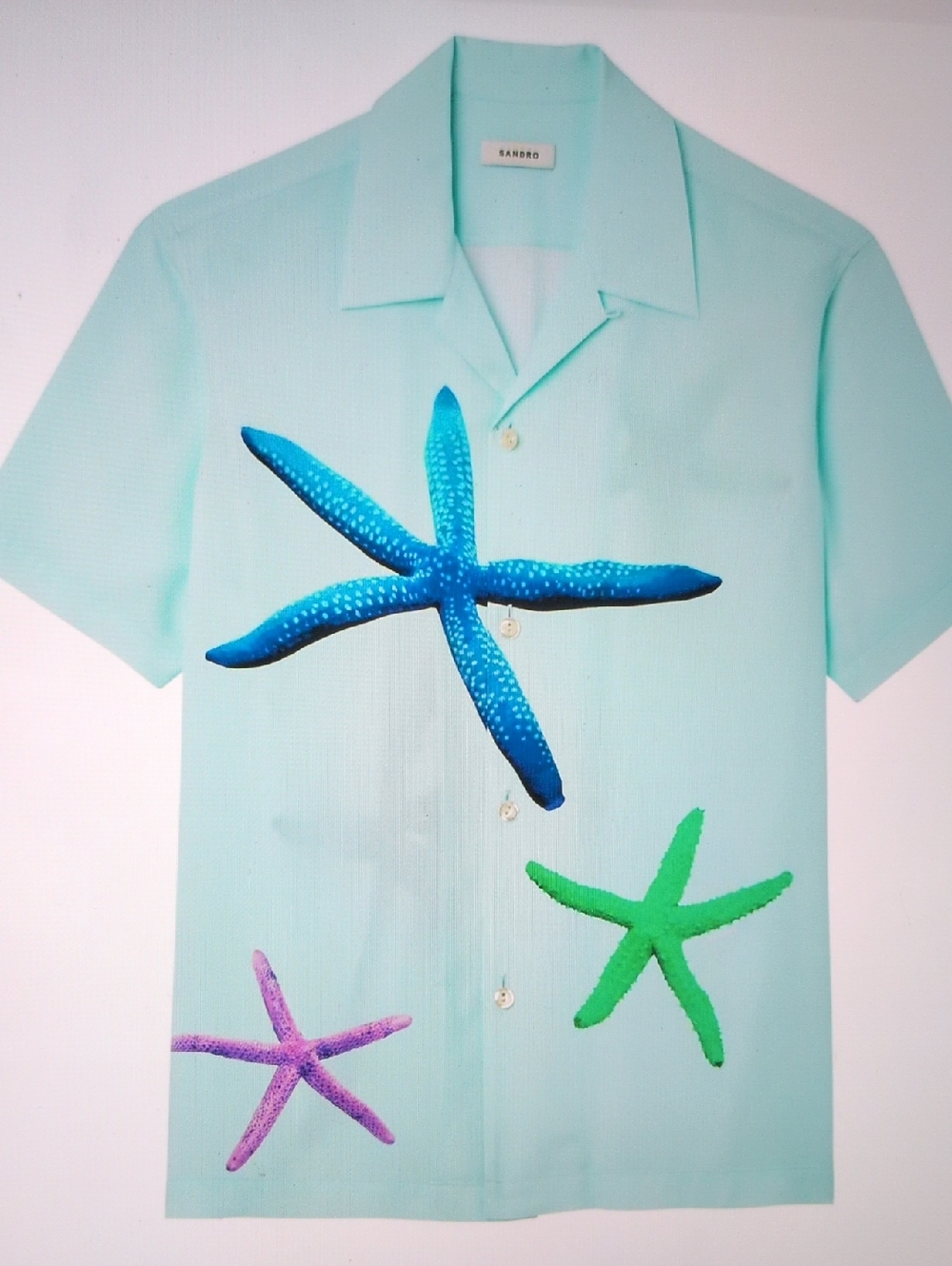 Sandro Starfish Camp Shirt - Picture 2 of 11